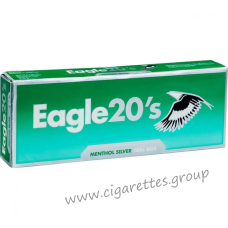 Eagle 20's Menthol Silver 100's [Box]